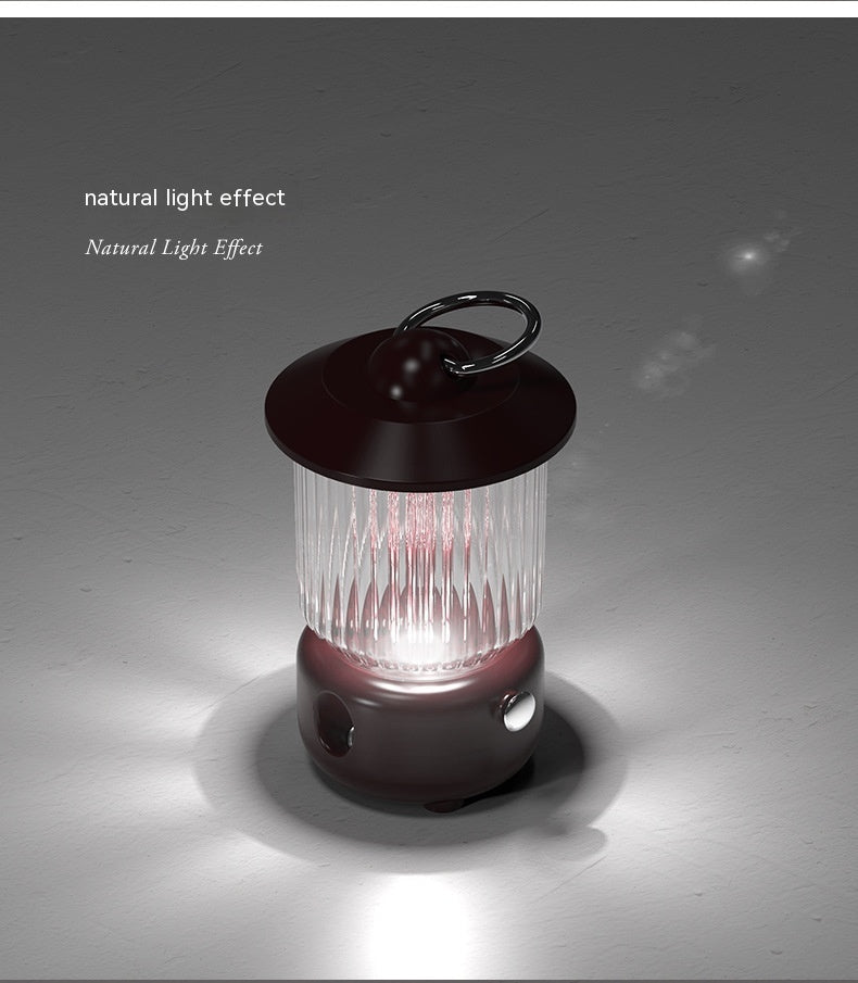 Kerosene Lamp Humidifier USB Rechargeable Multifunctional Small Humidifier