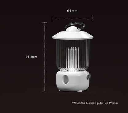 Kerosene Lamp Humidifier USB Rechargeable Multifunctional Small Humidifier